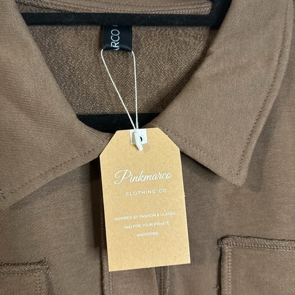 PinkMarco Button Up Jacket With Front Pockets | SIZE S - Picture 6 of 7